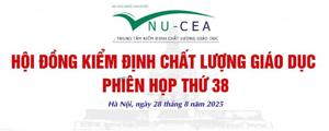 Phiên họp lần thứ 38 Hội đồng Kiểm định chất lượng giáo dục